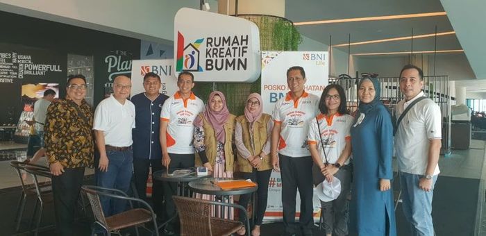 Layanan BNI Life di rest area (Foto: dok. BNI)