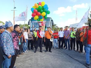 Ikut Mudik Gratis, Ratusan Warga di Bali Pulang Kampung ke Banyuwangi Ikut Mudik Gratis, Ratusan Warga di Bali Pulang Kampung ke Banyuwangi