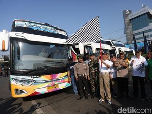 Asabri Berangkatkan 1300 Pemudik