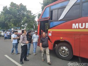 Polisi Sita Duit Rp 680 Ribu dari Sopir-Kondektur Bus Murni Jaya Pandeglang
