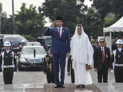 Jokowi Lepas Bu Ani: Flamboyan Telah Pergi Namun Tetap di Hati