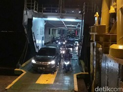 Pemudik dari Pulau Bali ke Jawa Masih 40 Persen