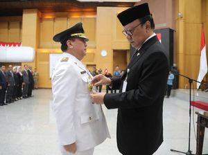 Mendagri Lantik Boytenjuri sebagai Penjabat Gubernur Lampung