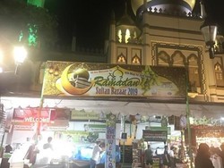 Asyiknya Buka Puasa di Masjid Sultan, Singapura