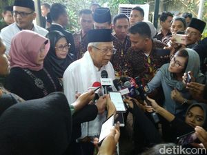 Maruf Amin: Semoga Keluarga Ani Yudhoyono Sabar Menerima Musibah Maruf Amin: Semoga Keluarga Ani Yudhoyono Sabar Menerima Musibah