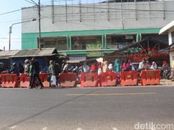 Libur Natal-Tahun Baru, Polisi Kanalisasi Pasar Limbangan Garut