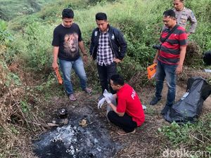 Tengkorak Manusia Bekas Dibakar Ditemukan Pencari Rumput di Mojokerto