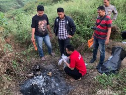 Alasan Polisi Tahan 2 Pria Meski Identitas Tengkorak Terbakar Belum Terungkap