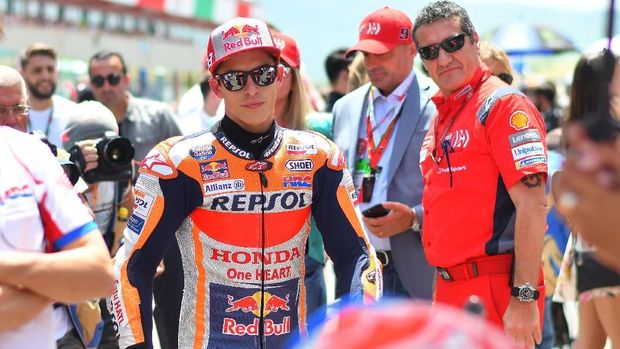 Meski gagal meraih pole position, Marc Marquez tetap optimistis menatap MotoGP Catalunya.