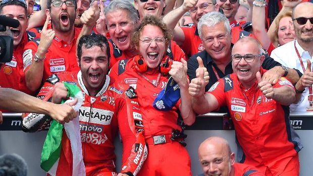 MotoGP Italia: Petrucci Minta Maaf ke Dovizioso