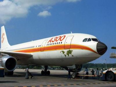 Foto: Kerajaan Pesawat Airbus dari Keluarga A300