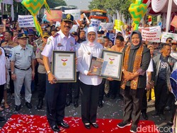 Program Mudik Gratis Pemprov Jatim Pecahkan Rekor MURI