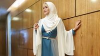 10 Inspirasi Pakai Baju Putih Saat Lebaran dari Para Artis Berhijab