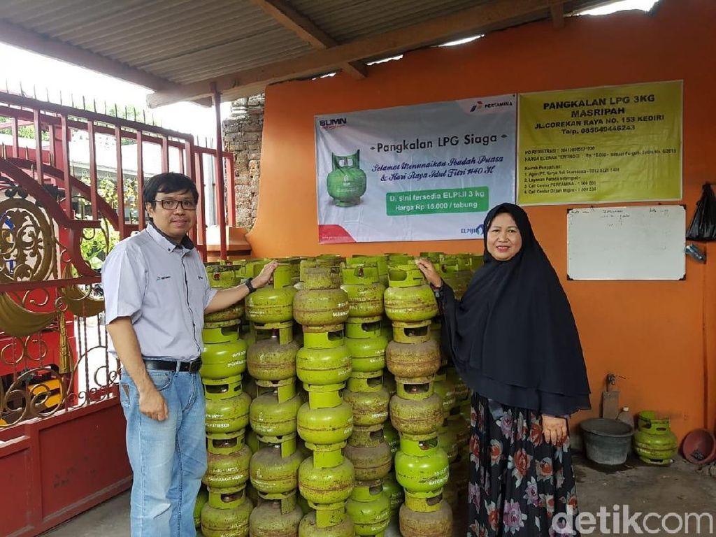 Stok Elpiji di Kediri Selama Lebaran Dipastikan Aman Stok Elpiji di Kediri Selama Lebaran Dipastikan Aman