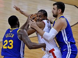 Final NBA 2019: Warriors Gantian Tekuk Raptors 109-104 di Gim Kedua