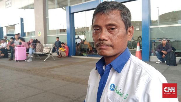 Mudik Gratis Impit 'Rezeki' Sopir Bus Antar Kota