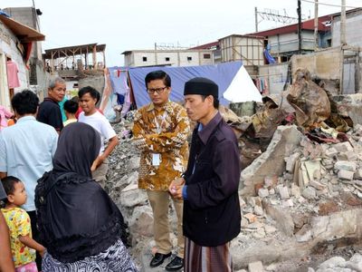 Bantuan untuk Korban Kebakaran Pademangan
