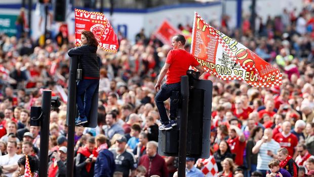 Antusiasme Liverpudlian Saat Parade Juara The Reds Bikin Klopp Tersentuh