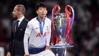 Apes buat Son Heung-min, dirinya belum pernah rasakan trofi. Son harus puas merasakan posisi runner up Liga Inggris, serta gagal di final Liga Champions dan Carabao Cup (Getty Images)