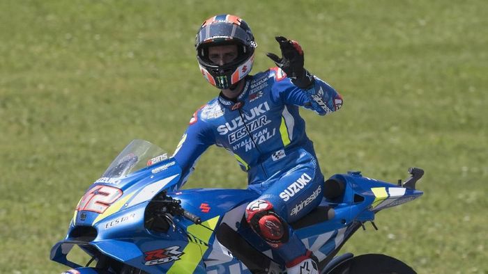 Suzuki kini lebih kompetitif setelah kepergian Maverick Vinales. (Foto: Mirco Lazzari/Getty Images) Suzuki kini lebih kompetitif setelah kepergian Maverick Vinales. (Foto: Mirco Lazzari/Getty Images)