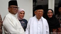 Maruf Amin Bukber di Rumah OSO