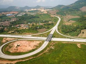 Melihat dari Udara Kondisi Trans Sumatera yang Dipakai Mudik