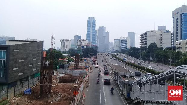 H-2 Lebaran, Sejumlah Ruas Jalanan Ibu Kota Mulai Lengang