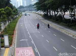 Jalanan Jakarta Paling Bersahabat saat Libur Lebaran