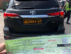 Pria yang Ditilang Bawa Fortuner Berpelat Polri Berstatus Pelajar