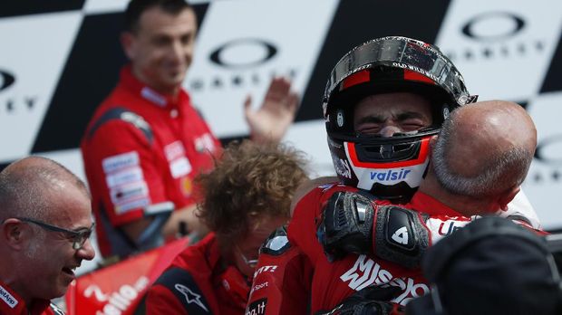 Danilo Petrucci meraih satu kemenangan di MotoGP 2019.