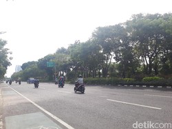 H-2 Lebaran, Jalanan di Surabaya Lengang