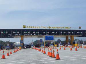 73.830 Kendaraan Lewat GT Cikampek Utama di Hari Pertama Lebaran