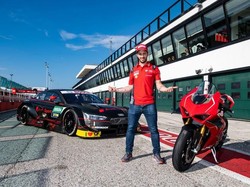 Usai MotoGP Italia, Dovizioso Gaspol Pakai Mobil Balap Audi