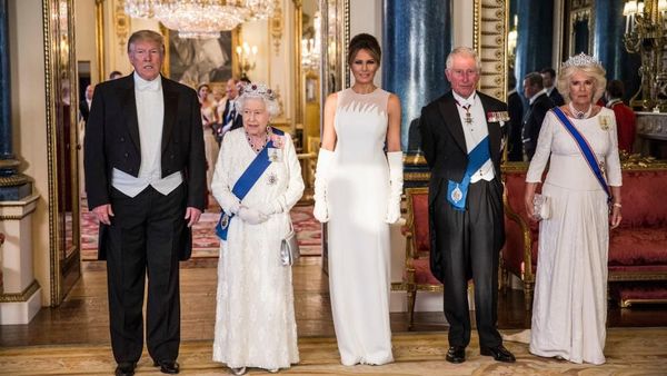 Kate Middelton dan Melania Trump Bertemu Pertama Kali, Siapa Paling Stylish?