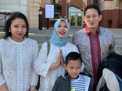 Ucapkan Selamat Lebaran dari AS, Sandiaga: Semoga Menjadi Manusia yang Fitri