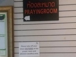 Musala Nyaman di Khao San Road, Bangkok