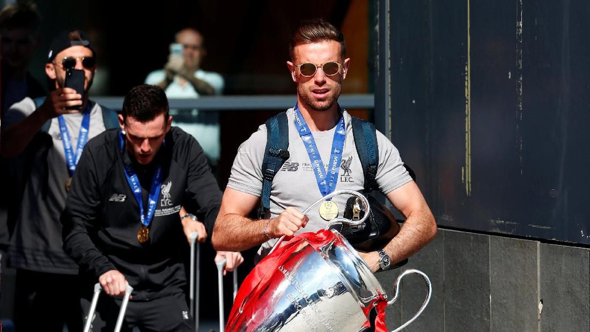 Jordan Henderson jadi pahlawan Liverpool di Liga Champions musim ini (Juan Medina/Reuters)