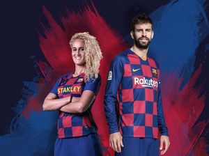 Ubah Tradisi, Jersey Anyar Barcelona Bermotif Kotak-kotak
