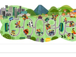 Google Doodle Meriahkan Mudik 2019