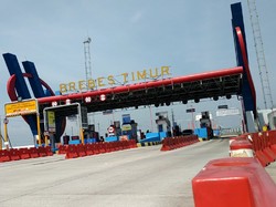 Sehari Jelang Idul Fitri, Exit Tol Brebes Timur Sunyi