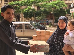 Alhamdulillah, Donasi Umat Islam Indonesia Sampai ke Mesir