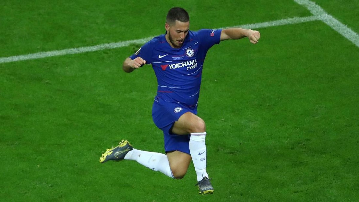 Pemain Chelsea, Eden Hazard. (Foto: Francois Nel/Getty Images0