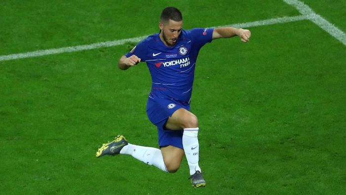 Pemain Chelsea, Eden Hazard. (Foto: Francois Nel/Getty Images0