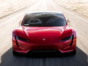 Tesla Roadster Dijual dengan Pendorong Roket SpaceX: 0-96 Km/Jam Cuma 1,1 Detik! Tesla Roadster Dijual dengan Pendorong Roket SpaceX: 0-96 Km/Jam Cuma 1,1 Detik!