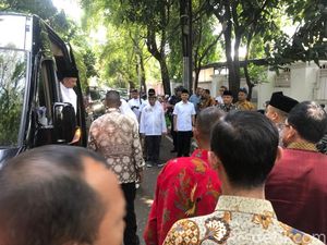 Kapolri-Ketua DPR Silaturahmi ke Kediaman Megawati
