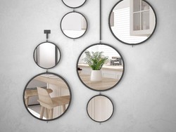 Begini Cara Pakai Cermin Berwarna biar Ruangan Lebih Menawan