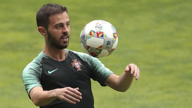 Bernardo Silva bisa jadi bintang Portugal di final UEFA Nations League.