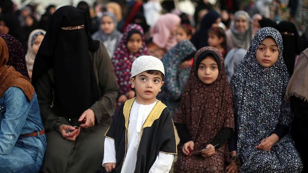 Melihat Suasana Idul Fitri di Gaza Hingga New York