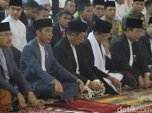 Video Jokowi dan Menag Salat Idul Fitri di Masjid Istiqlal
