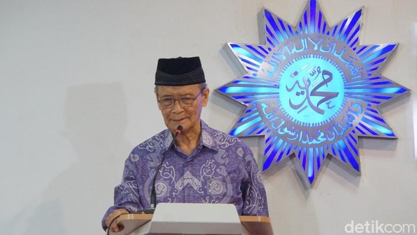 Mantan Ketum PP Muhammadiyah, Ahmad Syafii Maarif atau Buya Syafii, (5/6/2019).